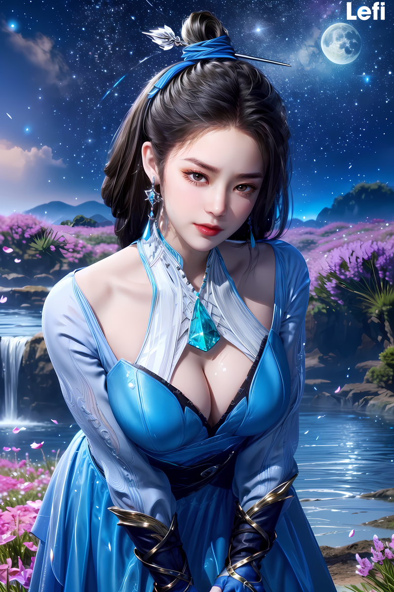 Lan Ling'e-pixiv插画-作品交流服务
