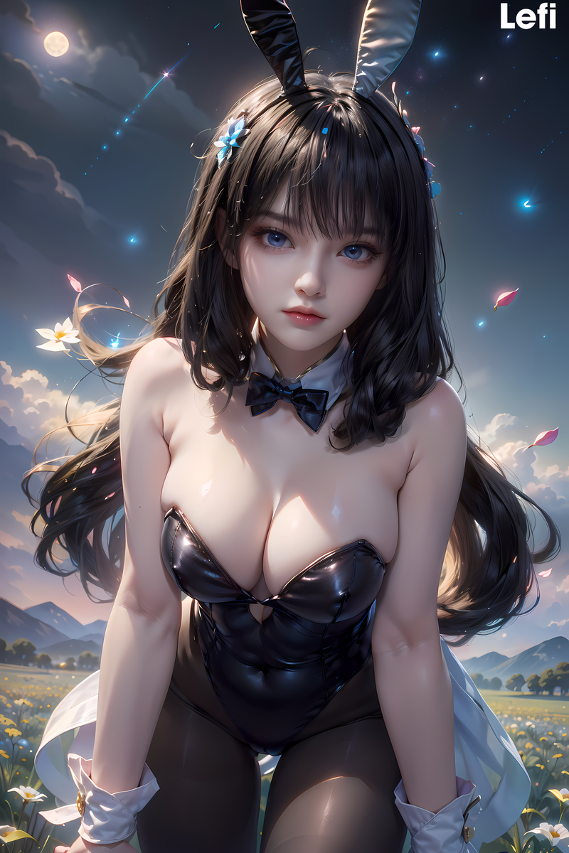 图片[6]-Yun Luo [40P+5P Bunny Suit]-pixiv插画-作品交流服务