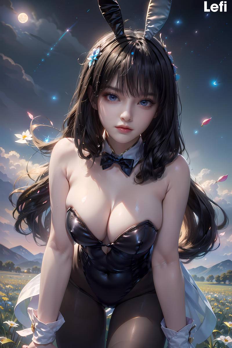 图片[6]-Yun Luo [40P+5P Bunny Suit]-pixiv插画-作品交流服务
