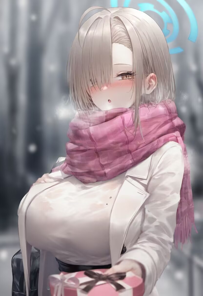 明日奈的情人节礼物-pixiv插画-作品交流服务