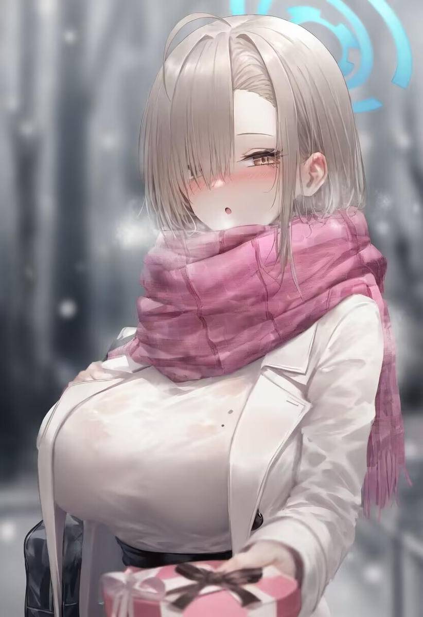 明日奈的情人节礼物-pixiv插画-作品交流服务
