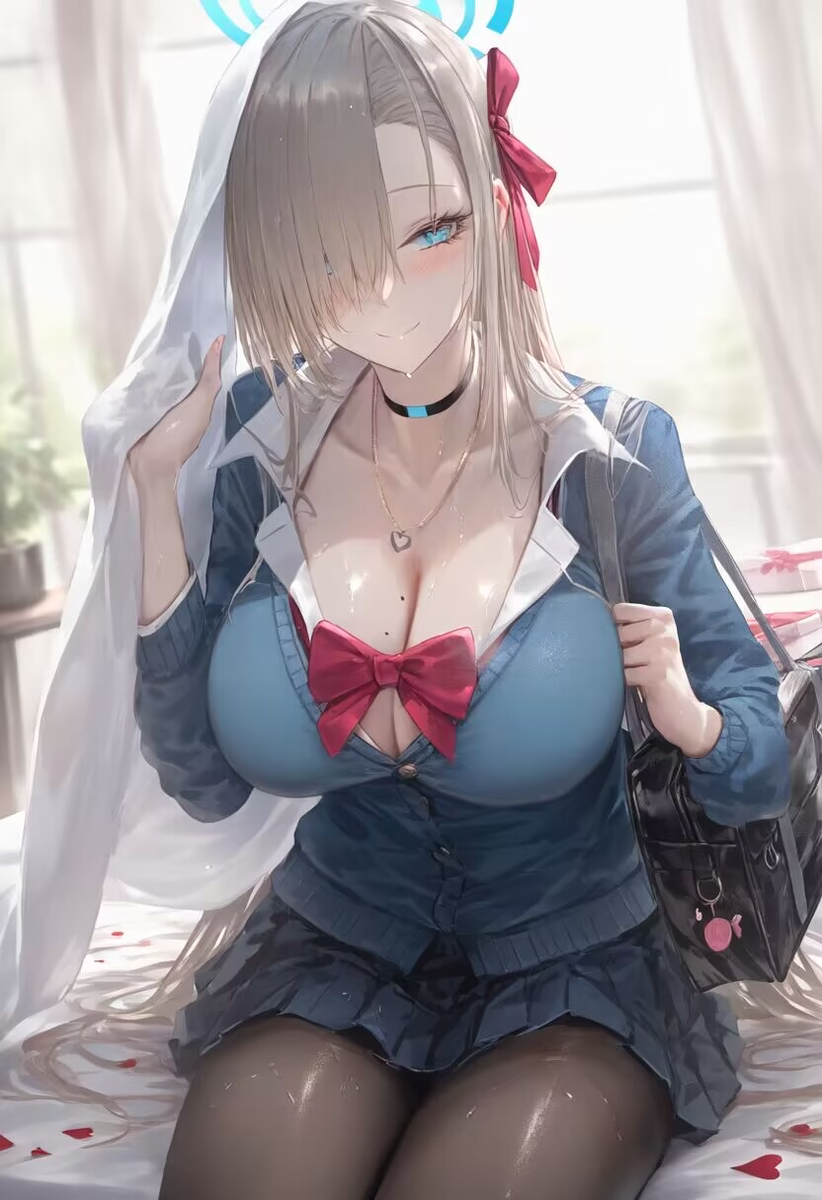 明日奈的情人节礼物-pixiv插画-作品交流服务