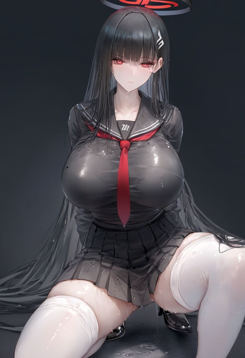 调月莉音の校服-pixiv插画-作品交流服务