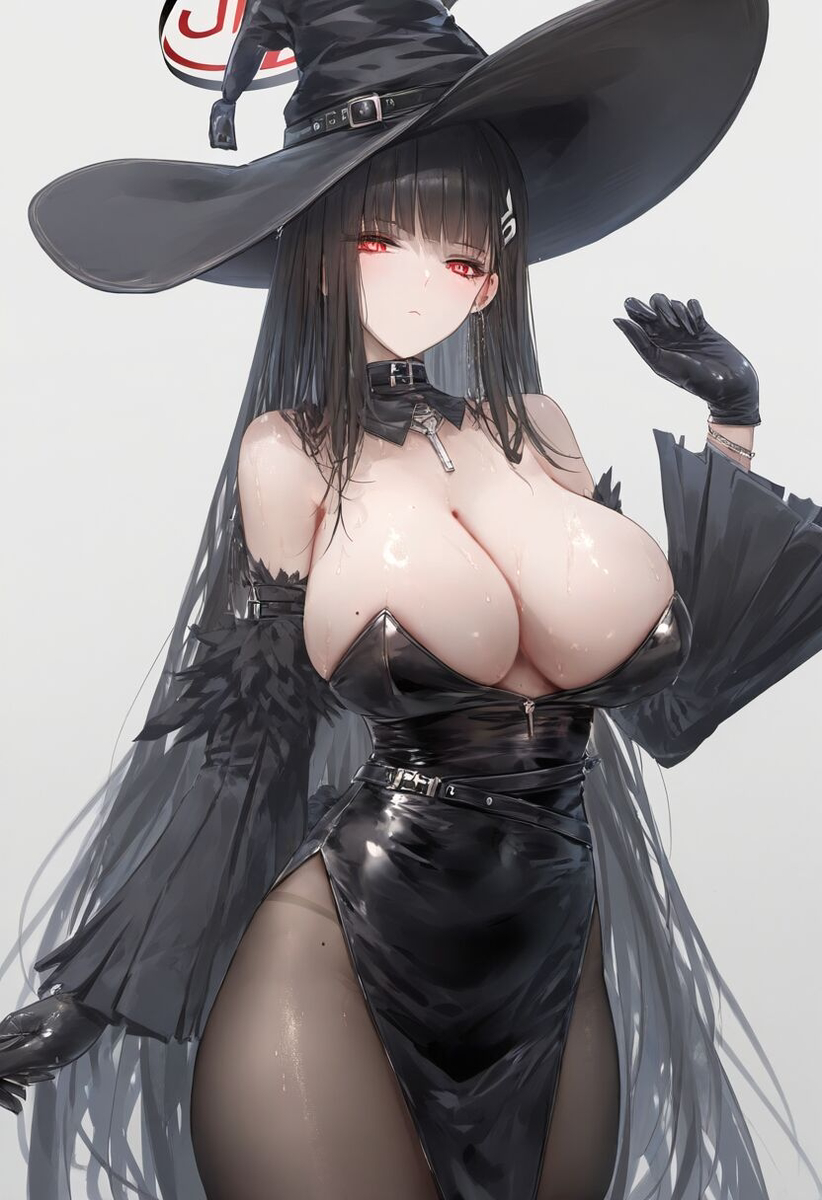 调月莉音の女巫服其一-pixiv插画-作品交流服务