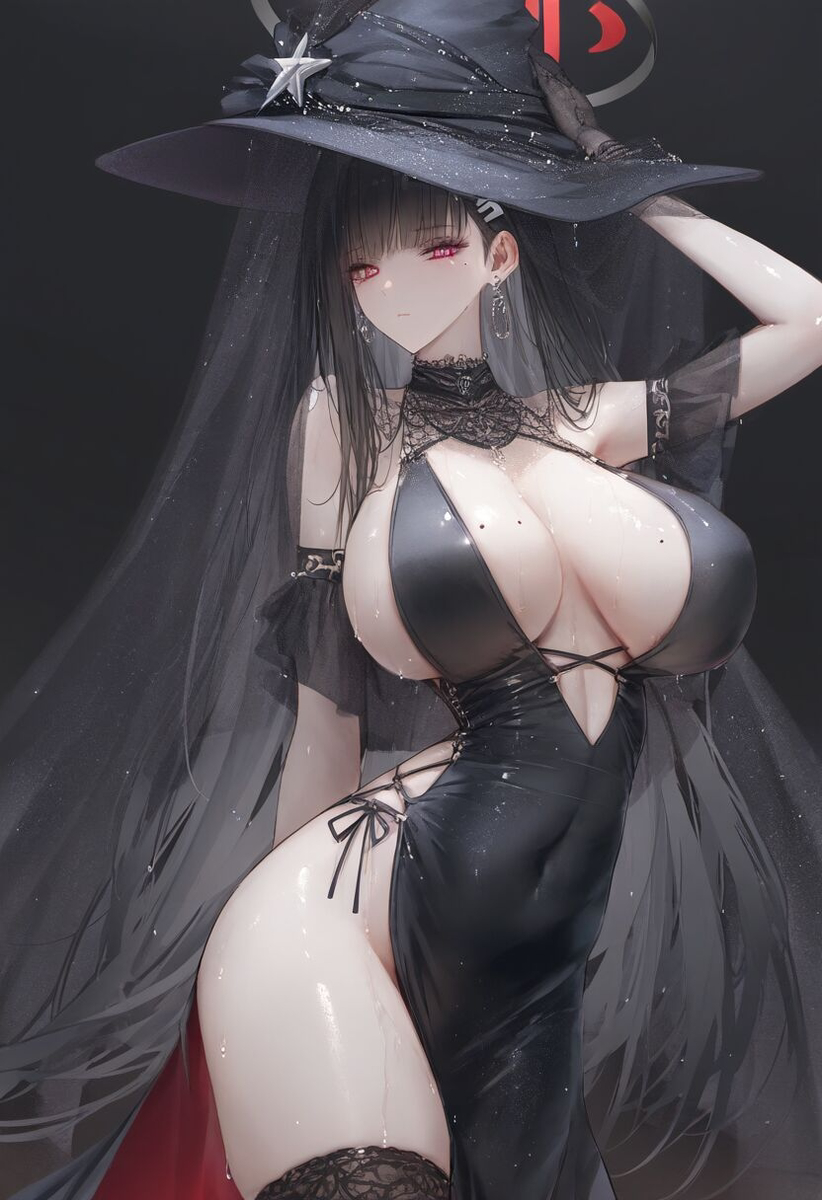 调月莉音の女巫服其一-pixiv插画-作品交流服务