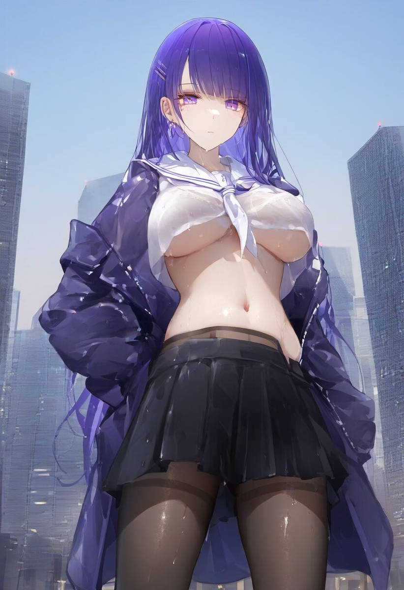 鸣神组jk-pixiv插画-作品交流服务