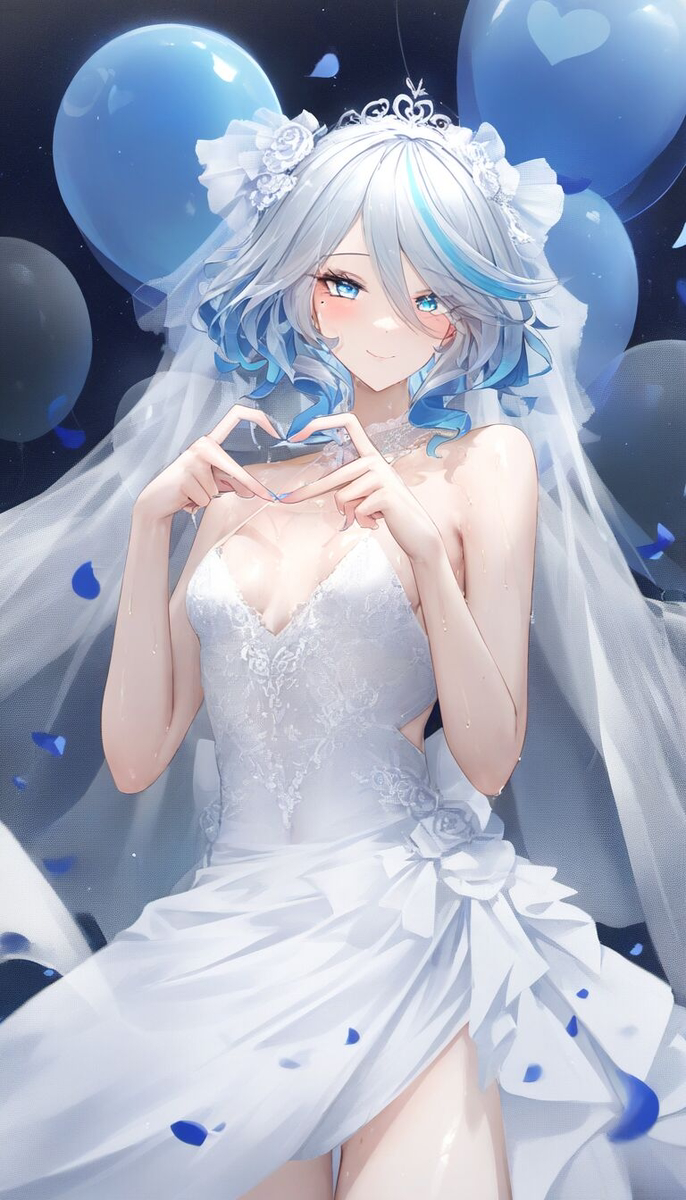 花嫁芙芙-pixiv插画-作品交流服务