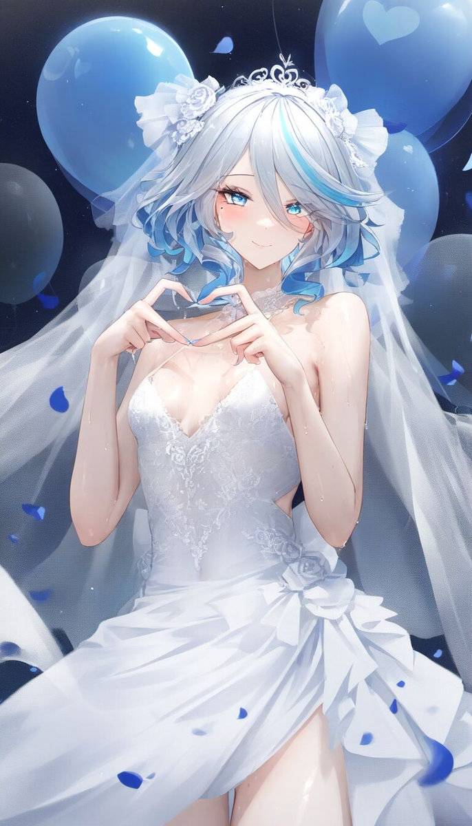 花嫁芙芙-pixiv插画-作品交流服务