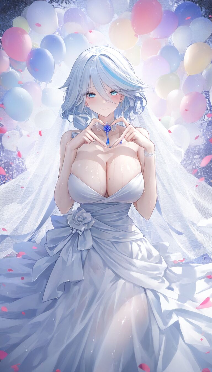 花嫁芙芙-pixiv插画-作品交流服务