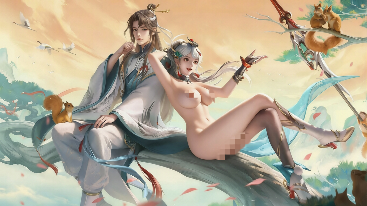 牢缨和牢娅-pixiv插画-作品交流服务