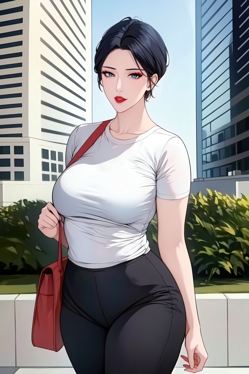 人妻-pixiv插画-作品交流服务