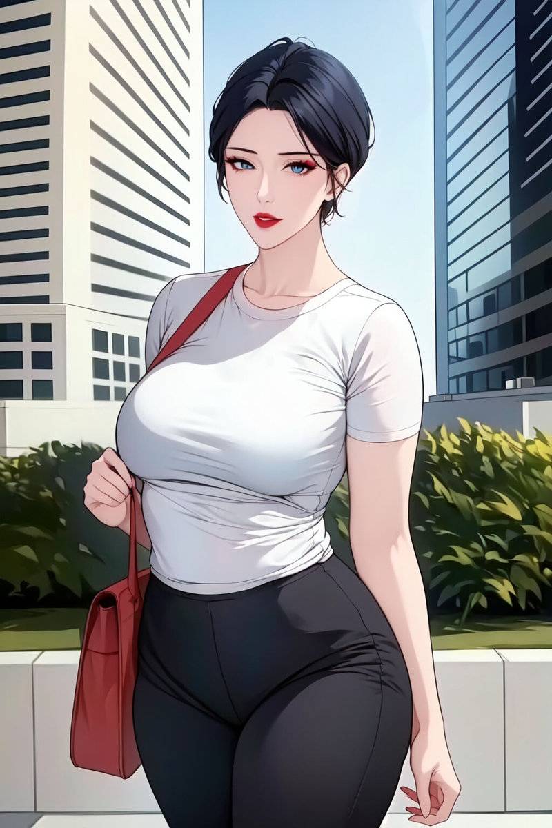 人妻-pixiv插画-作品交流服务