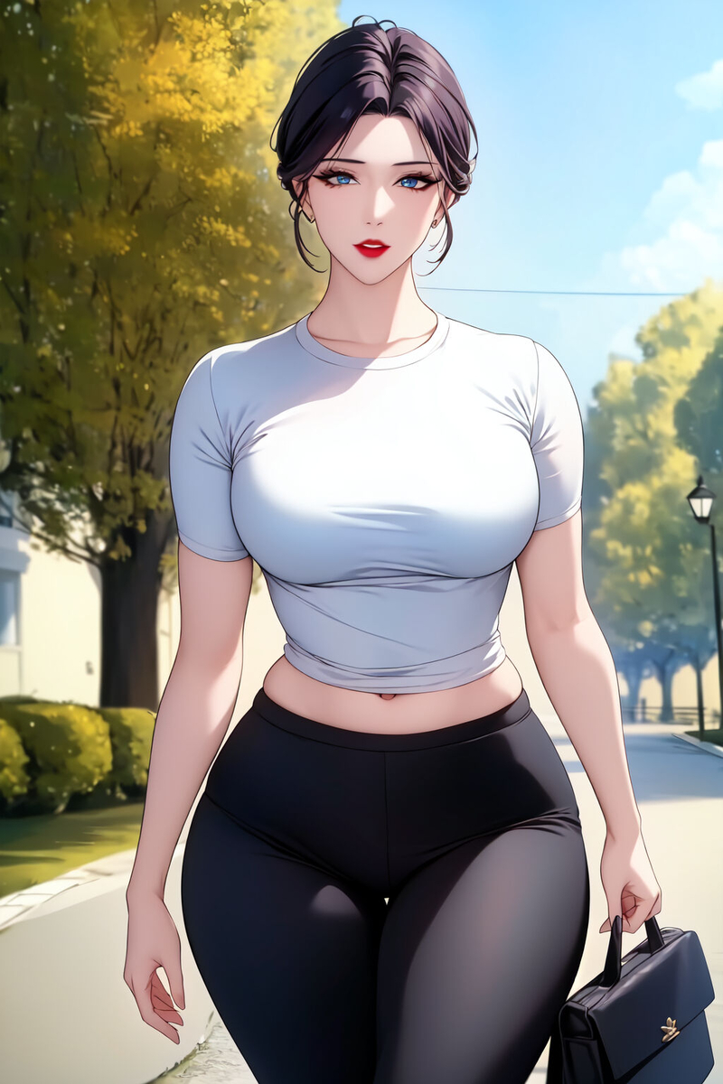 人妻-pixiv插画-作品交流服务