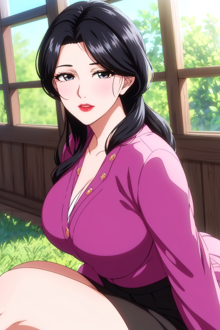 连衣裙小姨1-pixiv插画-作品交流服务