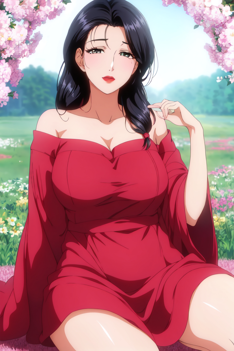 连衣裙小姨2-pixiv插画-作品交流服务