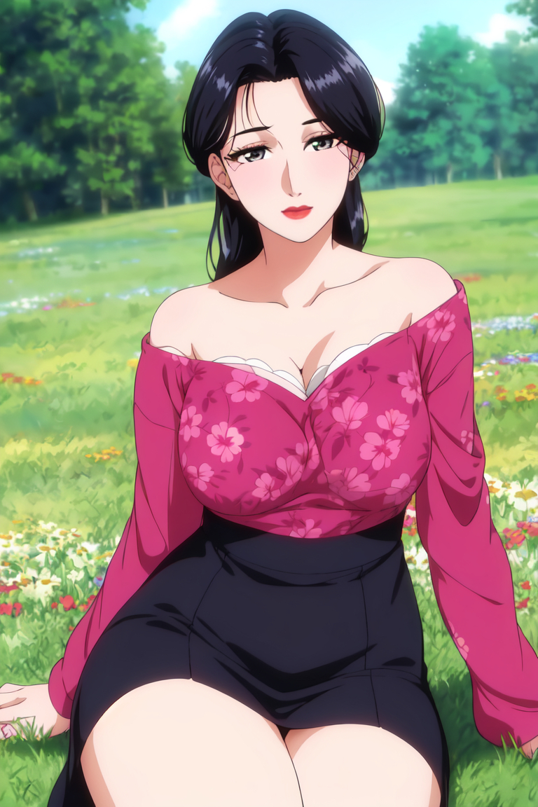 图片[13]-连衣裙小姨2-pixiv插画-作品交流服务