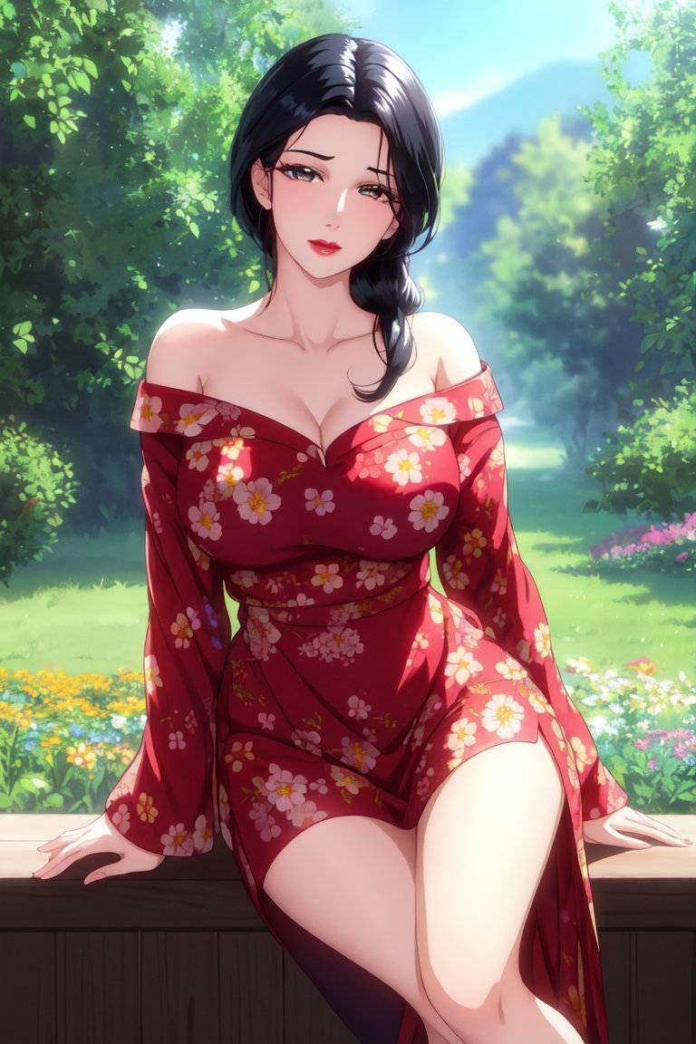 图片[5]-连衣裙小姨2-pixiv插画-作品交流服务