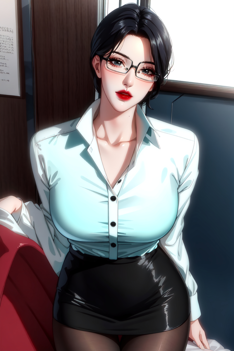 图片[13]-人妻妈妈-pixiv插画-作品交流服务