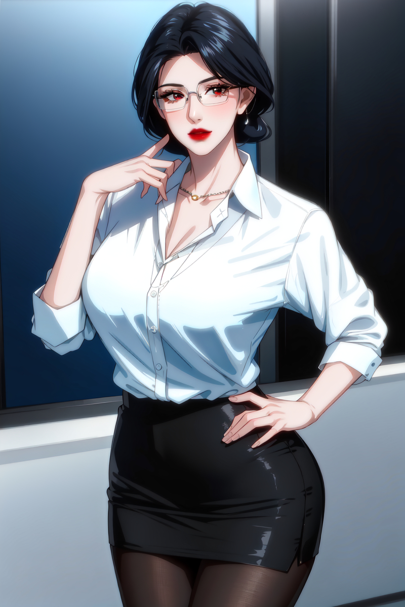 图片[9]-人妻妈妈-pixiv插画-作品交流服务