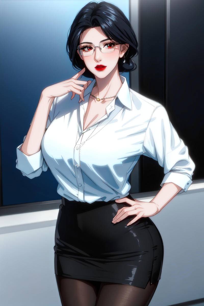 图片[9]-人妻妈妈-pixiv插画-作品交流服务