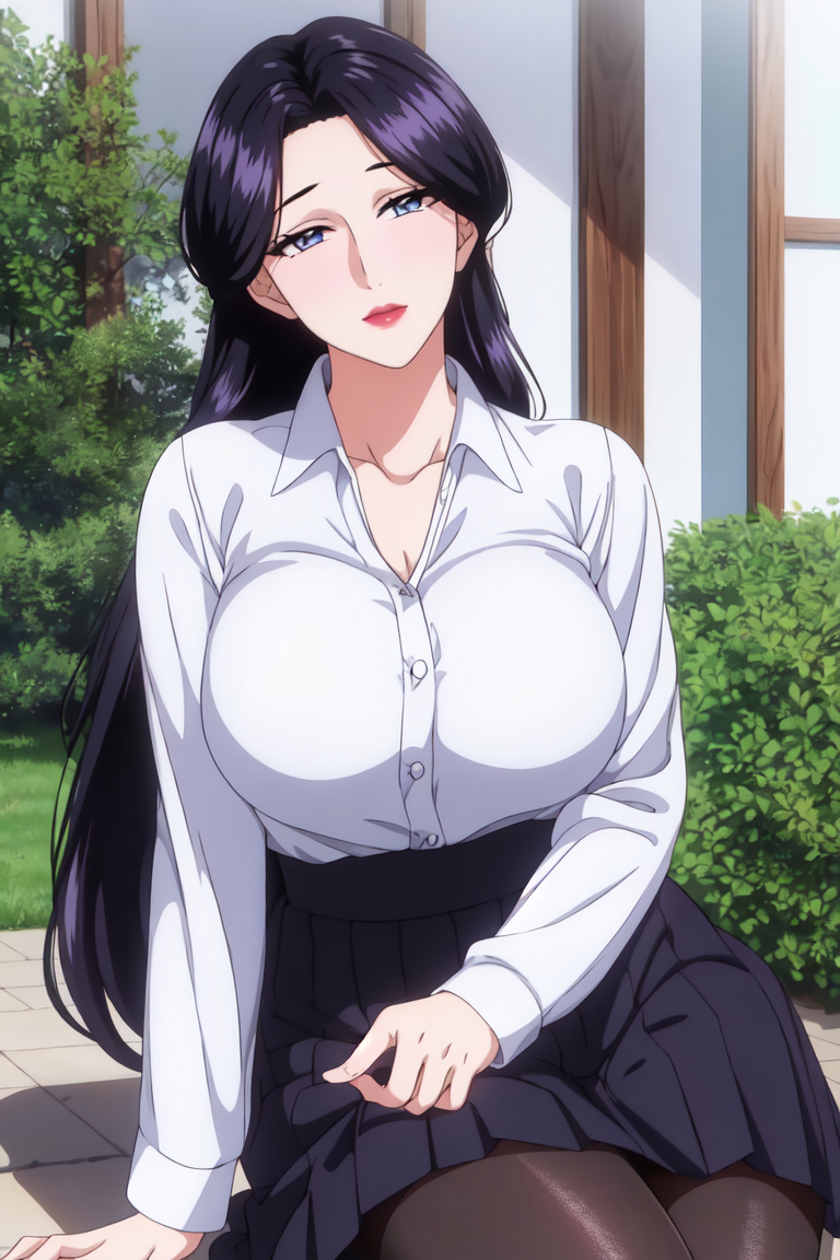 图片[5]-淑女小姨-pixiv插画-作品交流服务