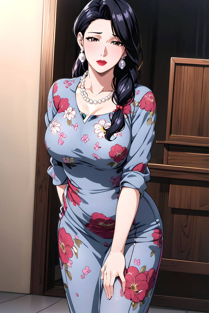 淑女妈妈-pixiv插画-作品交流服务