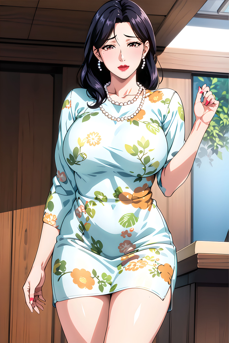 淑女妈妈-pixiv插画-作品交流服务