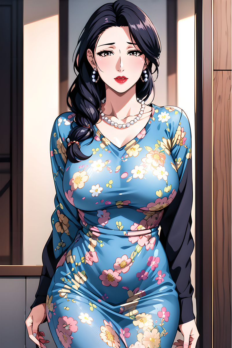 淑女妈妈-pixiv插画-作品交流服务