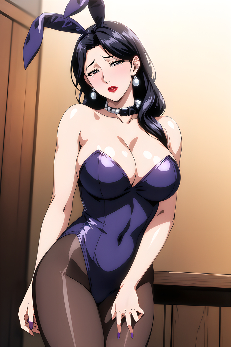 兔女郎小姨-pixiv插画-作品交流服务