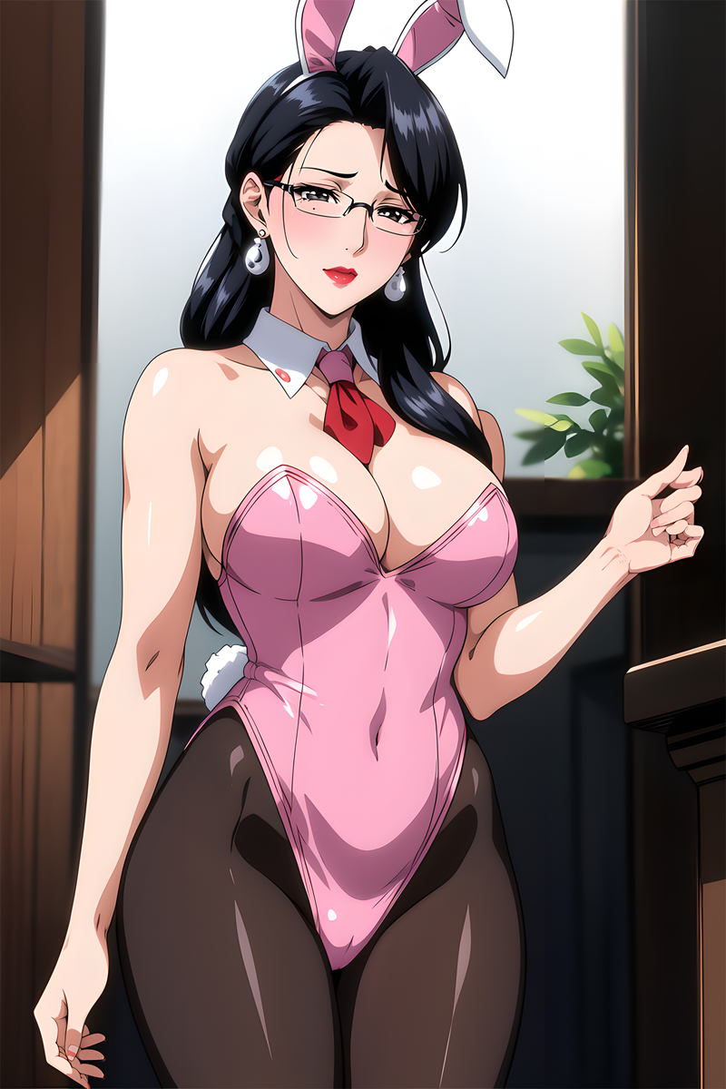 图片[6]-兔女郎小姨-pixiv插画-作品交流服务