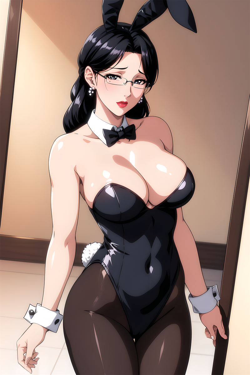 图片[7]-兔女郎小姨-pixiv插画-作品交流服务