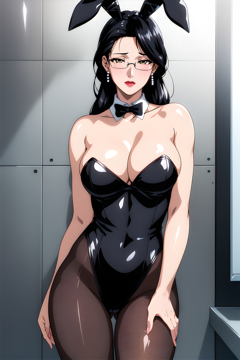 图片[10]-兔女郎小姨-pixiv插画-作品交流服务