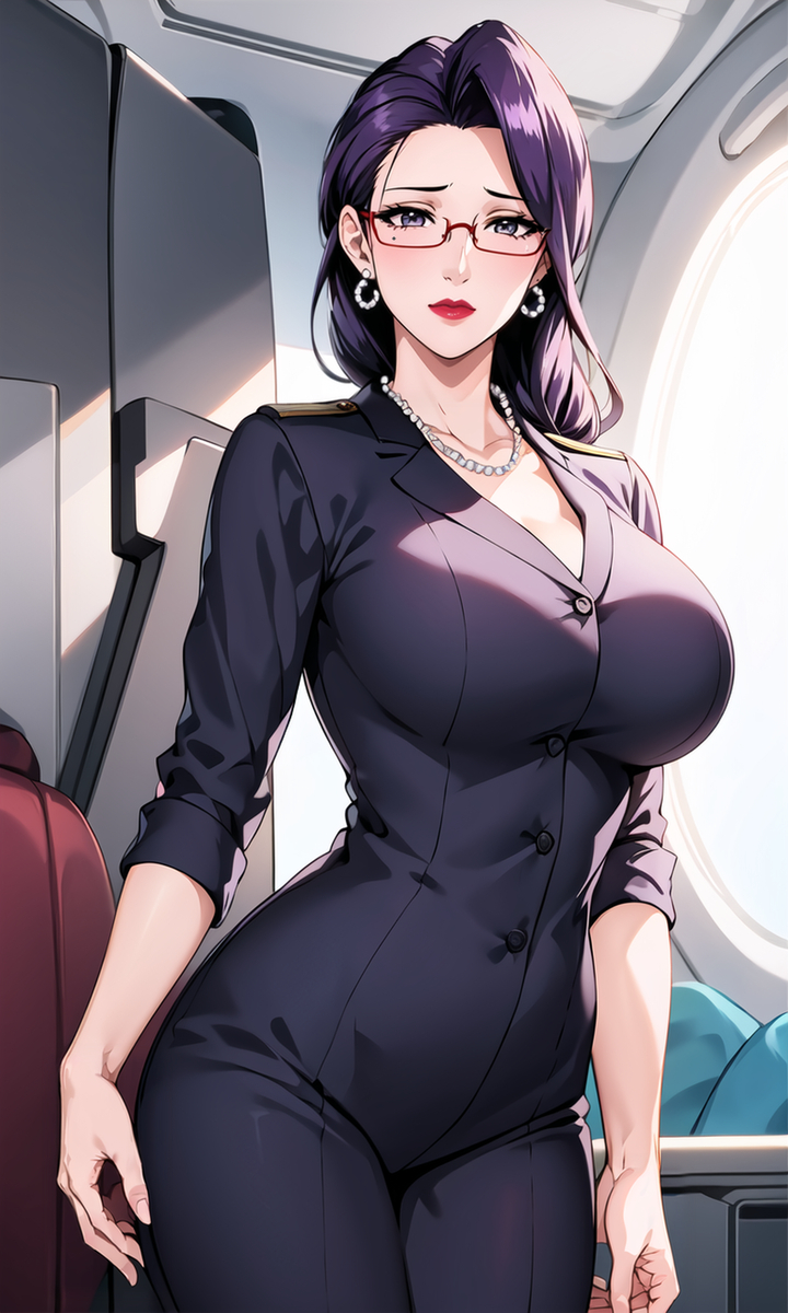 图片[13]-空姐阿姨 CA Aunt-pixiv插画-作品交流服务