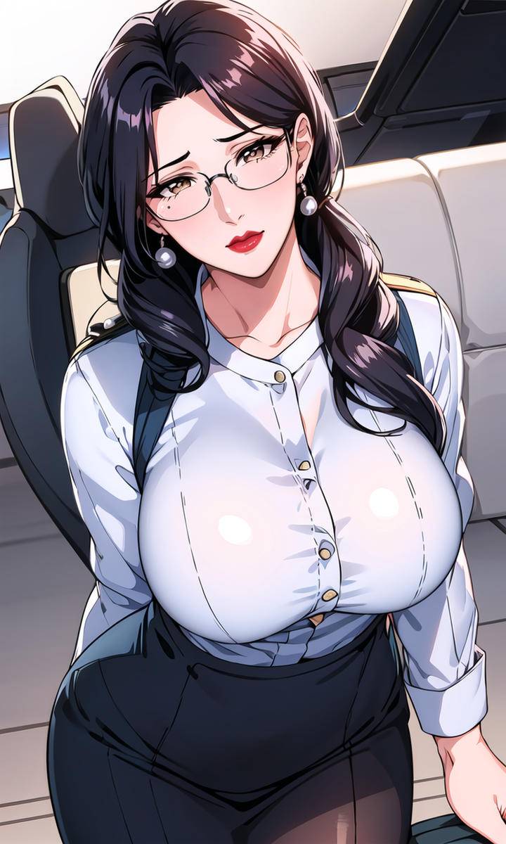 空姐阿姨 CA Aunt-pixiv插画-作品交流服务
