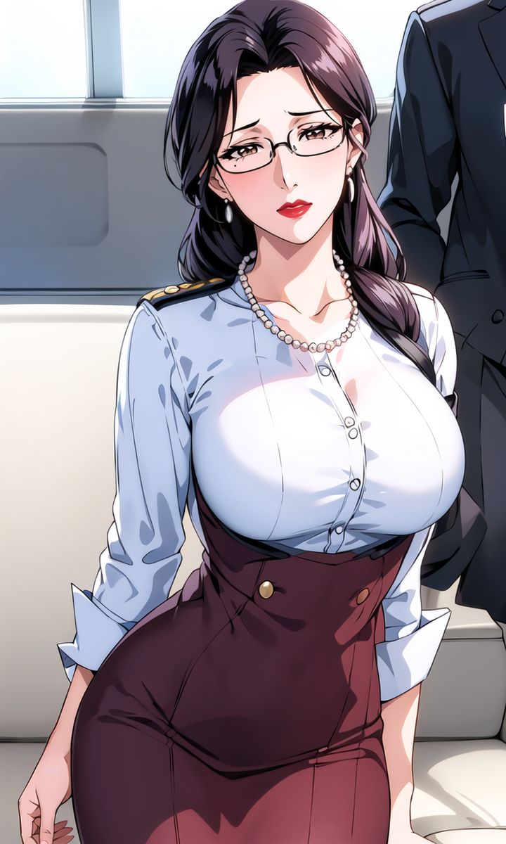 图片[6]-空姐阿姨 CA Aunt-pixiv插画-作品交流服务