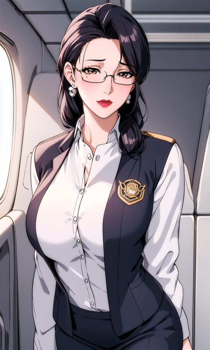 图片[7]-空姐阿姨 CA Aunt-pixiv插画-作品交流服务