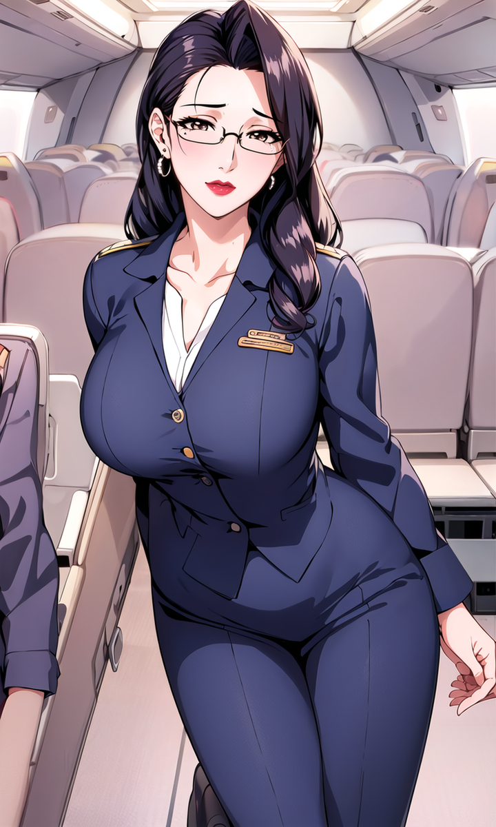图片[8]-空姐阿姨 CA Aunt-pixiv插画-作品交流服务