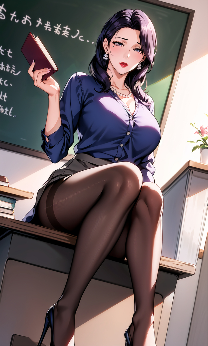 图片[6]-黑丝教师妈妈-pixiv插画-作品交流服务