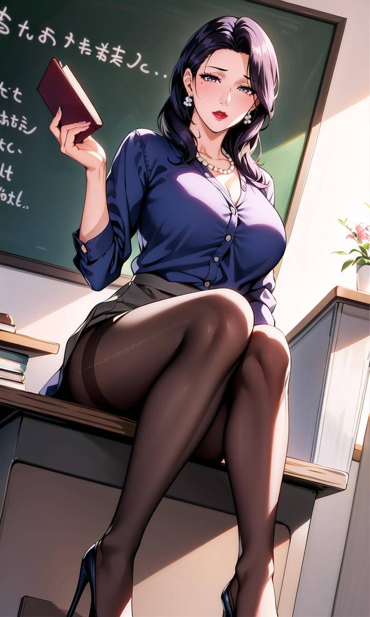 图片[6]-黑丝教师妈妈-pixiv插画-作品交流服务