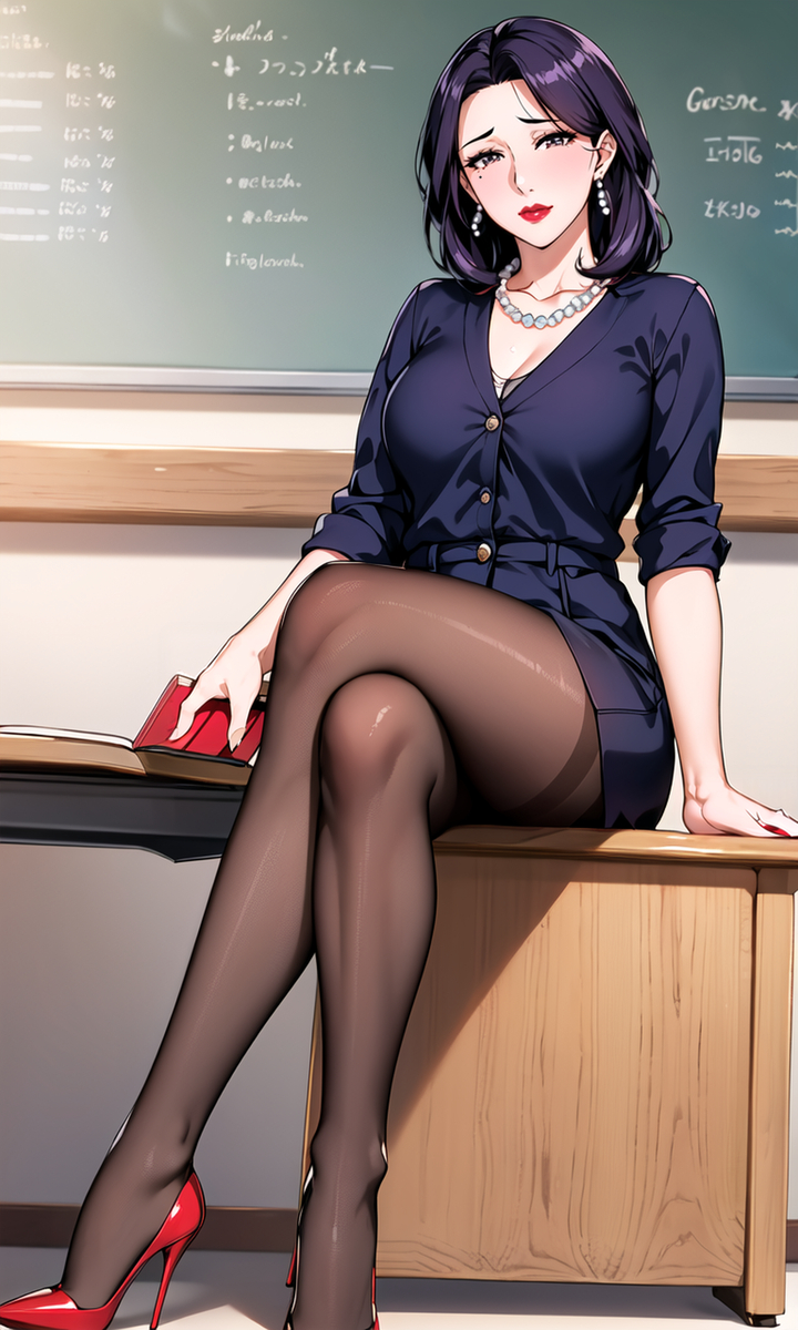 图片[9]-黑丝教师妈妈-pixiv插画-作品交流服务