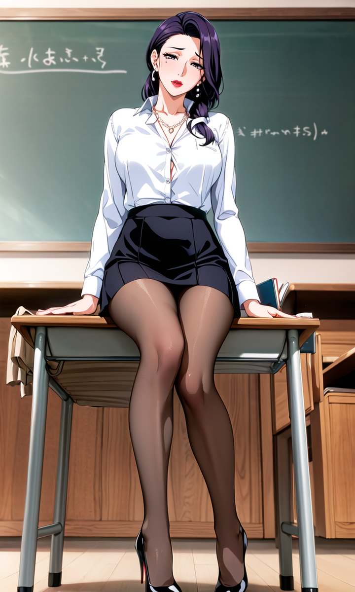 图片[10]-黑丝教师妈妈-pixiv插画-作品交流服务