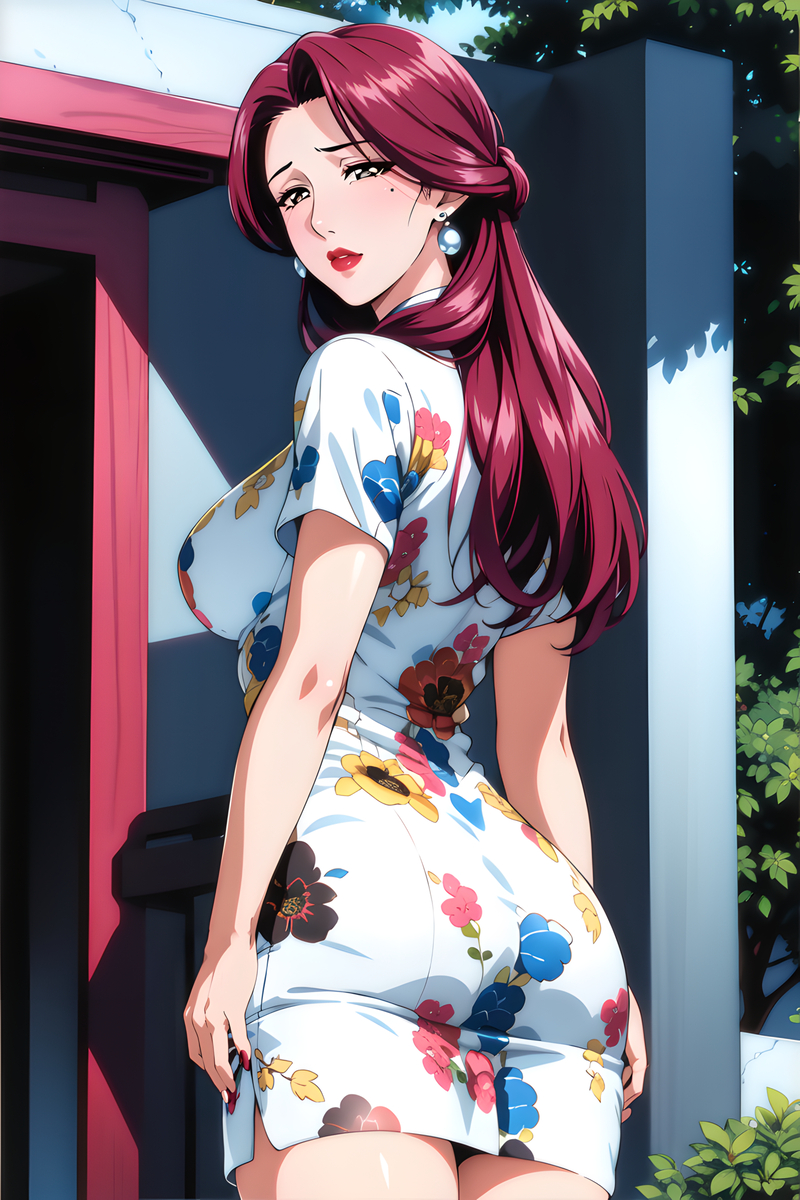 美人回眸-pixiv插画-作品交流服务