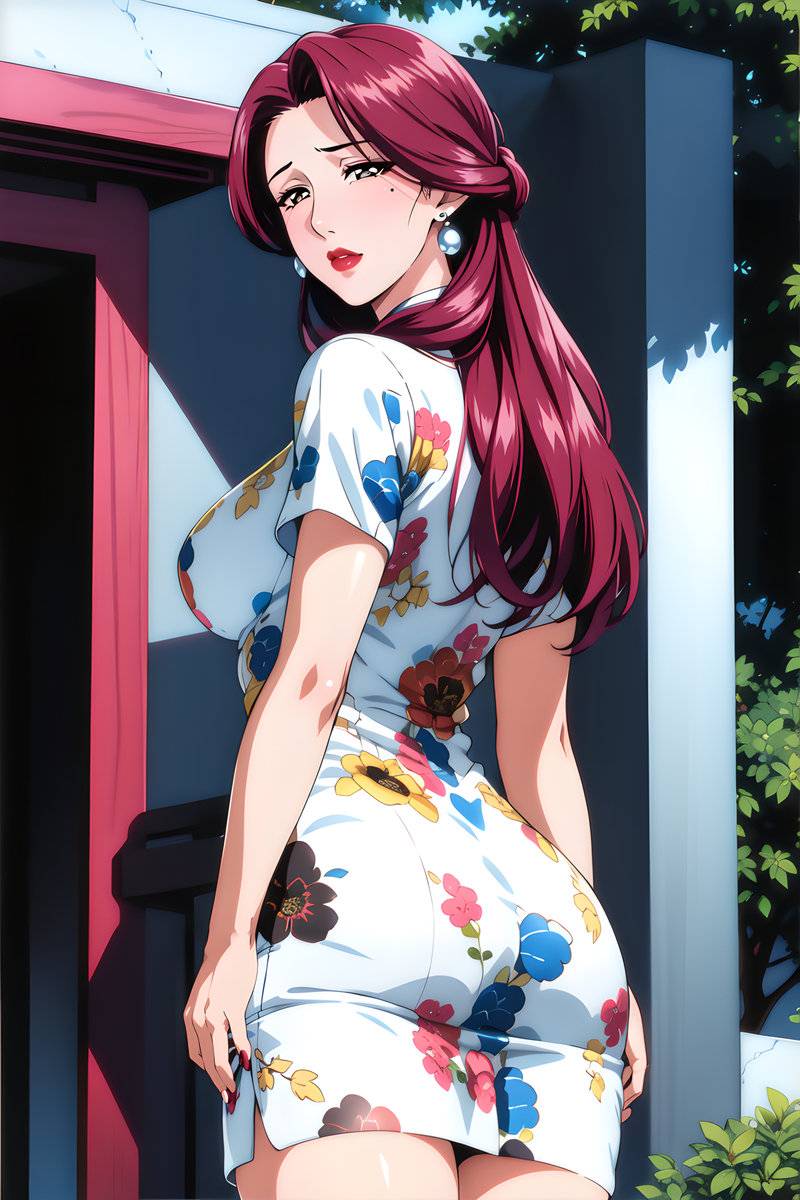 美人回眸-pixiv插画-作品交流服务