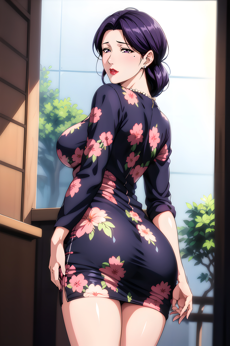 美人回眸-pixiv插画-作品交流服务