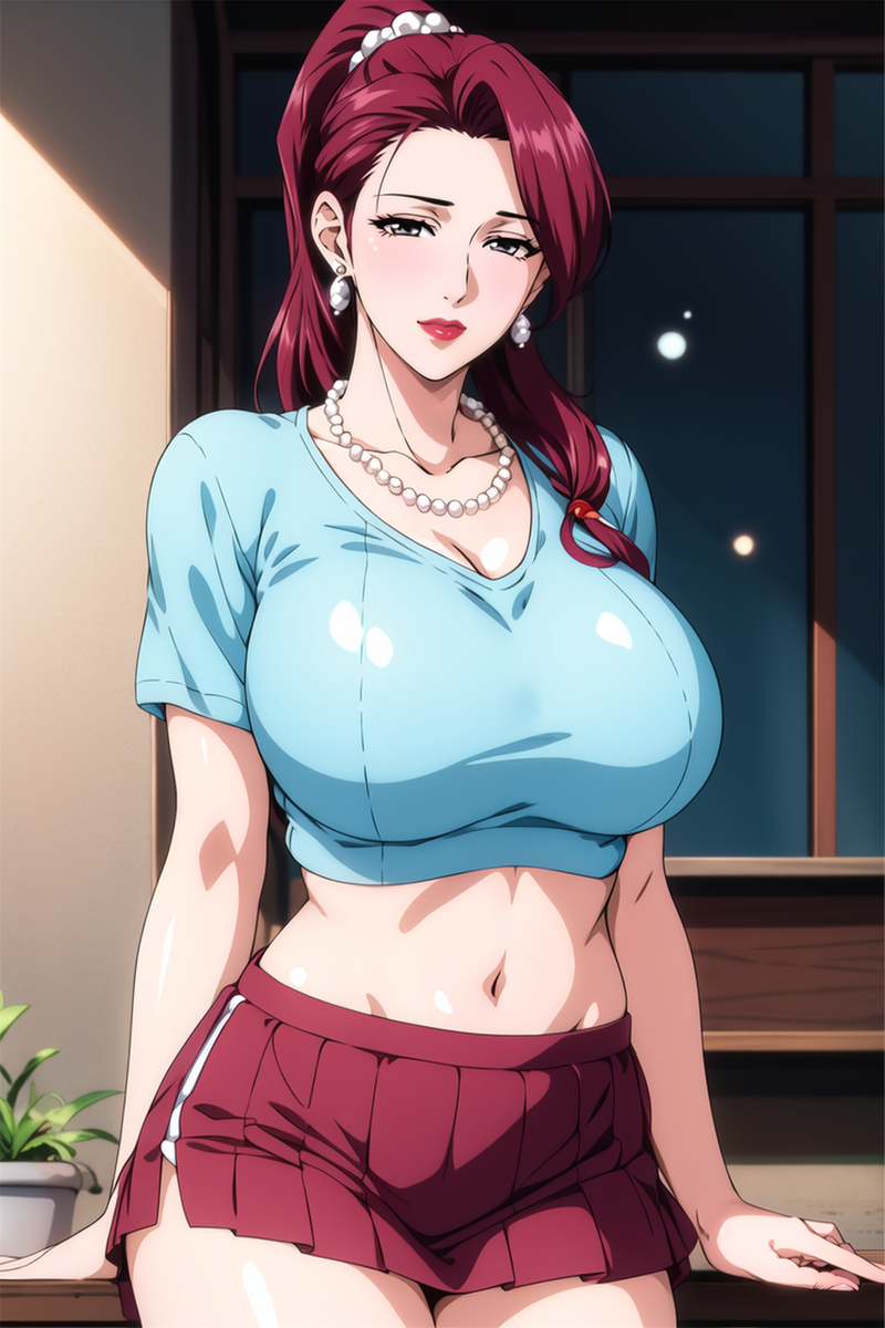 马尾小姨-pixiv插画-作品交流服务