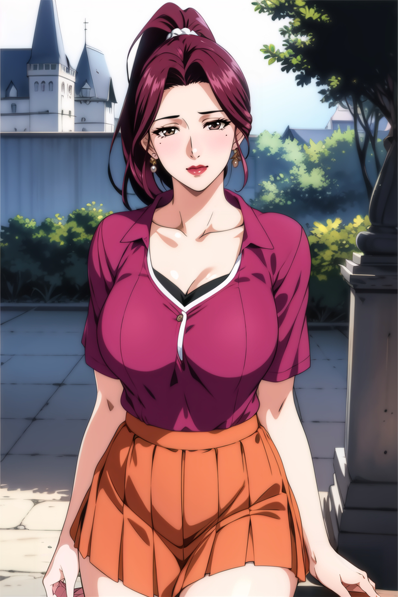 马尾小姨-pixiv插画-作品交流服务