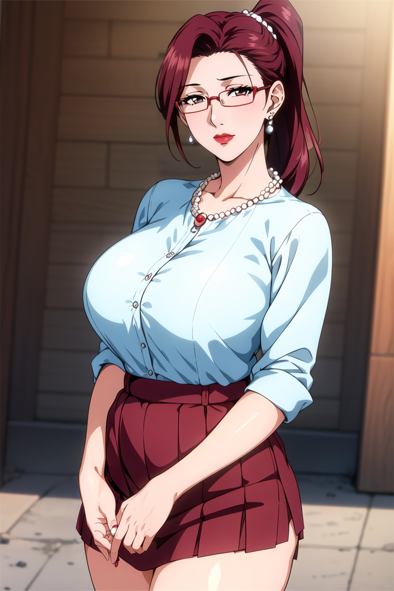 马尾小姨-pixiv插画-作品交流服务