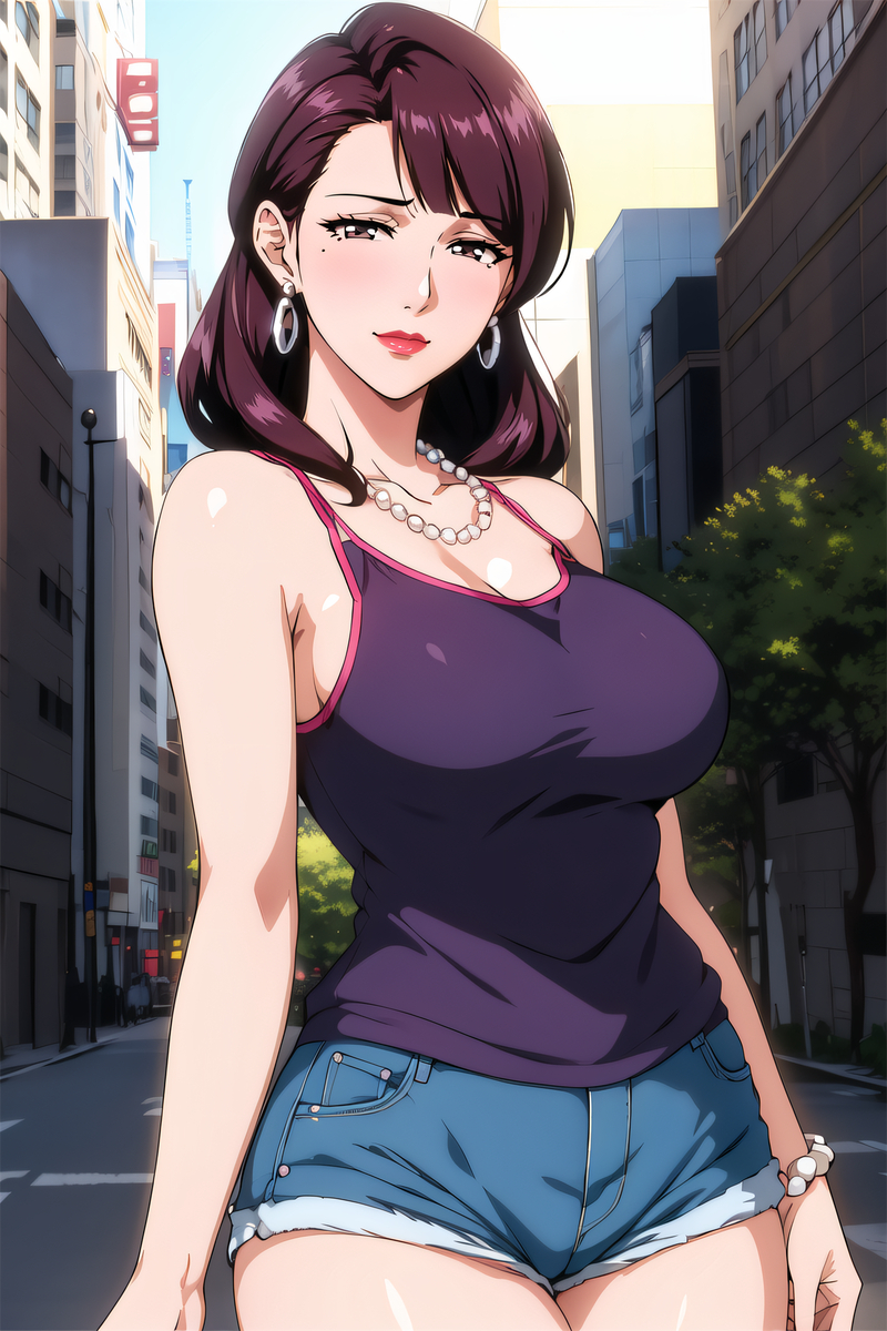 图片[12]-背心热裤阿姨-pixiv插画-作品交流服务