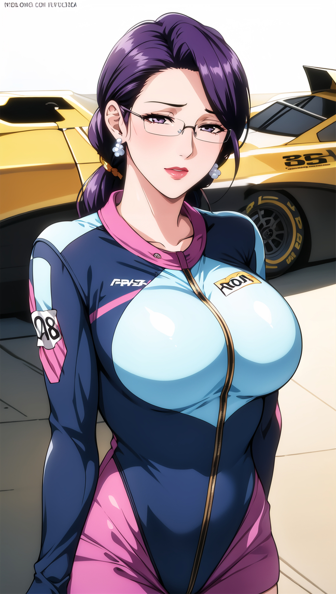 图片[11]-赛车女郎-pixiv插画-作品交流服务