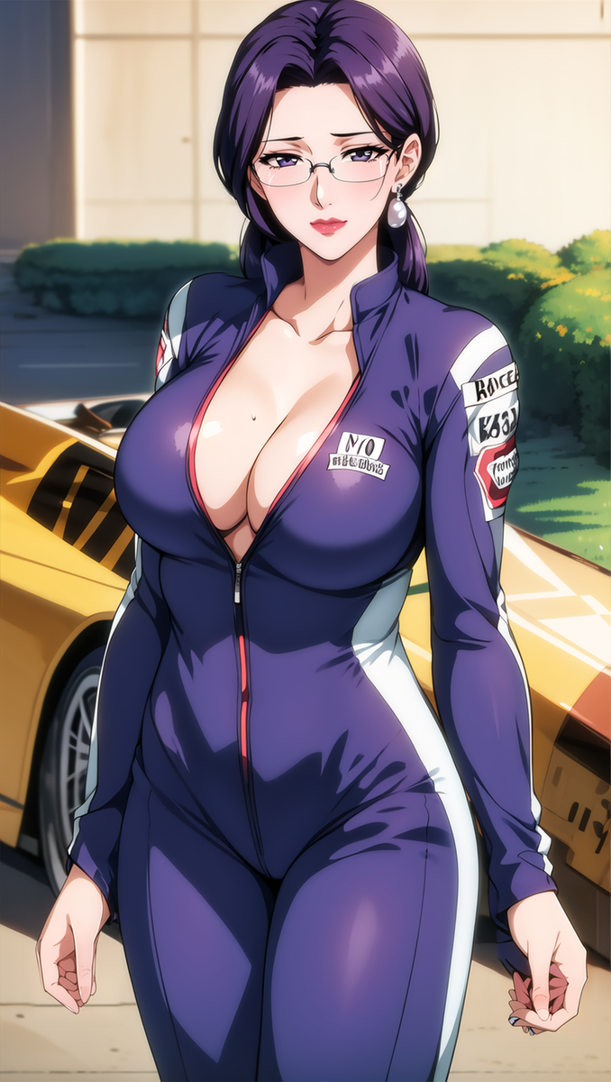 图片[15]-赛车女郎-pixiv插画-作品交流服务
